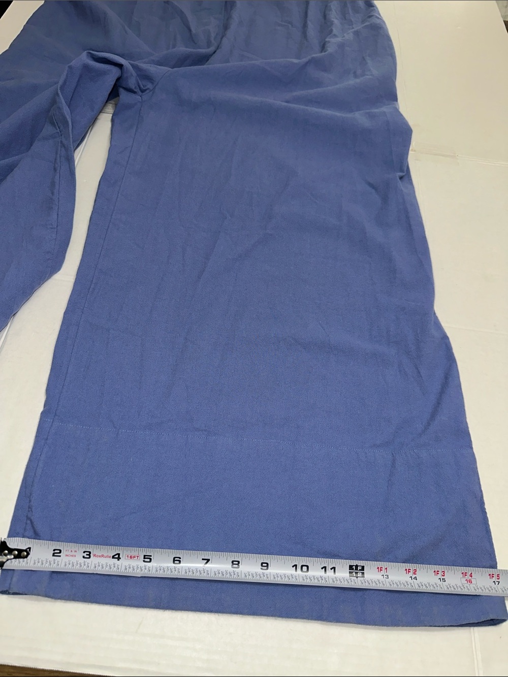 NEW Free People Quinn Jumpsuit Blue Oversized Loose Fit Wide Leg Womens Small - Picture 14 of 14